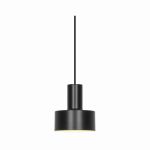 Nordlux Matis Pendelleuchte Metall Schwarz | 125mm - Geeignet für E27