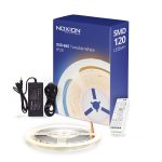 Noxion LED-Streifen Naga 5 Meter Komplettset - Zigbee - 24V - 120LEDs/m - 9.6W/m - 930-965 Abstimmbares Weiß | 8mm - IP20 - Höchste Farbwiedergabe - SMD2835