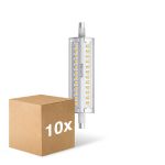 Mehrfachpackung 10x Philips Corepro LED Lineair R7s 118mm 14W 1800lm - 840 Kaltweiß | Dimmbar - Ersatz Für 120W