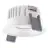 Ledvance LED-Spot Fix Aluminium Weiß 8W 680lm 36D - 930 Warmweiß | Ausschnitt 68mm - IP44 - Höchste Farbwiedergabe - Dimmbar