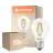 Mehrfachpackung 10x Ledvance Classic LED E27 Birne Fadenlampe Klar 3.4W 470lm - 827 Extra Warmweiß | Ersatz Für 40W