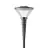 Philips LED-Straßenbeleuchtung Laterne City Charm Kegel BDS491 Grau 60W 7644lm 360D - 740 Kaltweiß | IP66 - Symmetrisch 