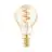 Eglo LED Kugel E14 Fadenlampe Messing 4W 145lm - 820 Extra Warmweiß | Dimmbar - Ersatz Für 15W